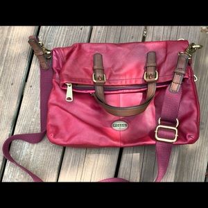 Fossil Explorer Foldover Crossbody Bag